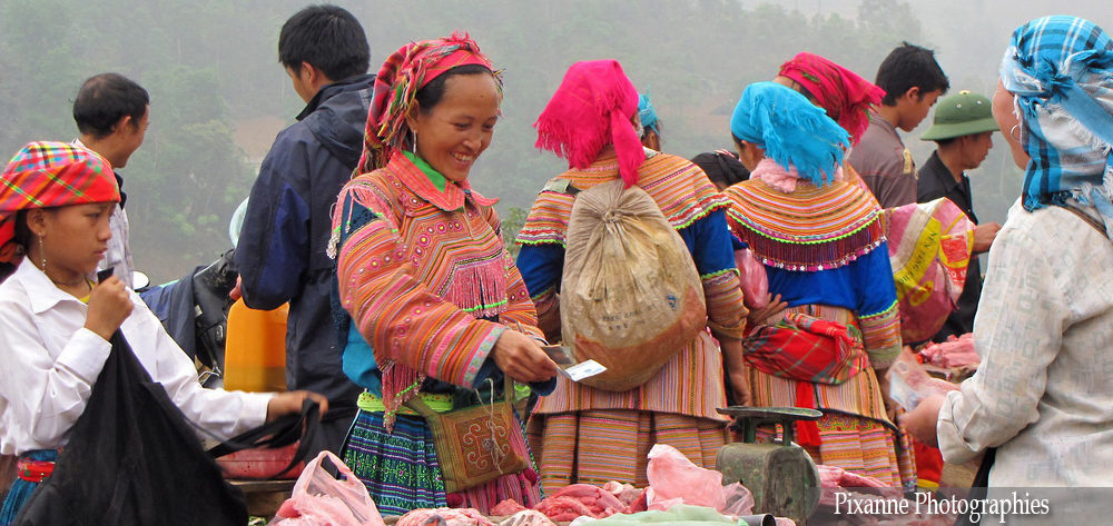 Asie, Vietnam, Coc Ly, Hmong Fleur, Souvenirs de Voyages, Pixanne Photographies
