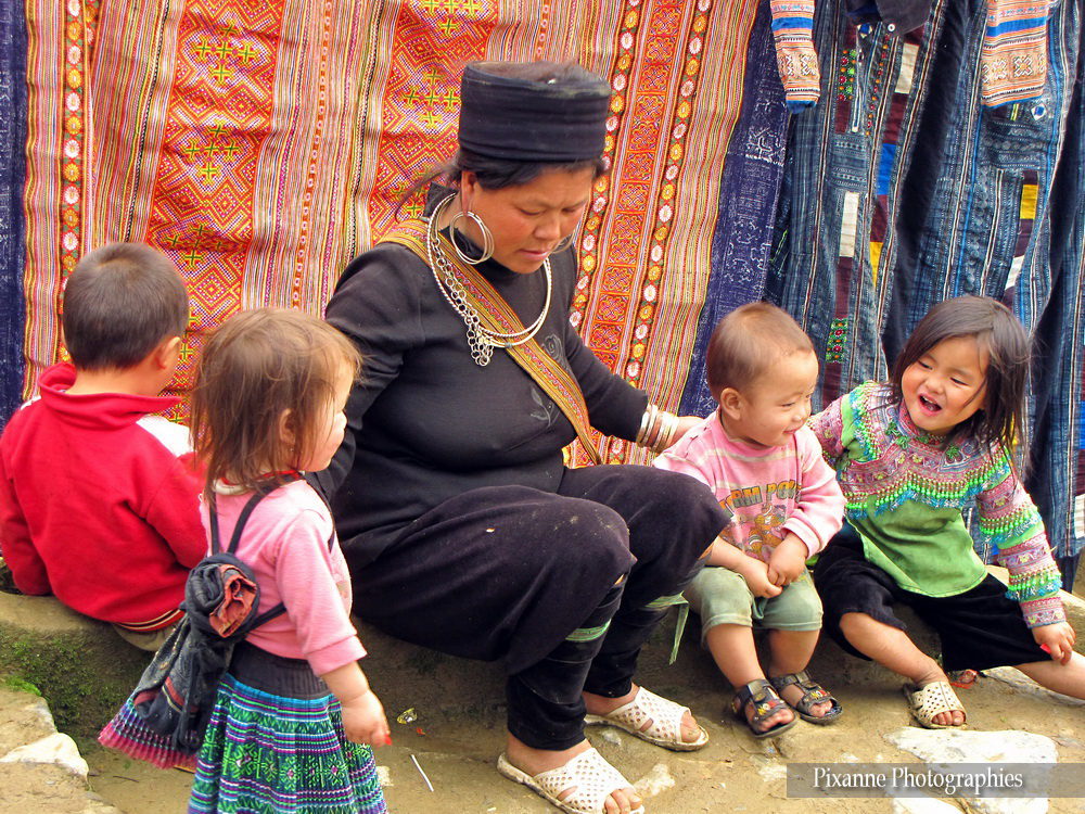 Asie, Vietnam, Sapa, Cat Cat, Souvenirs de Voyages, Pixanne Photographies