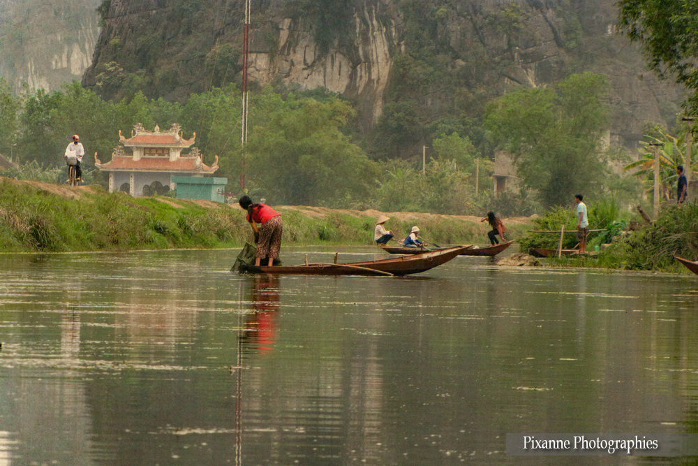 Asie, Vietnam, Baie D'Halong Terrestre, Ninh Binh, Tam Coc, Souvenirs de Voyages, Pixanne Photographies