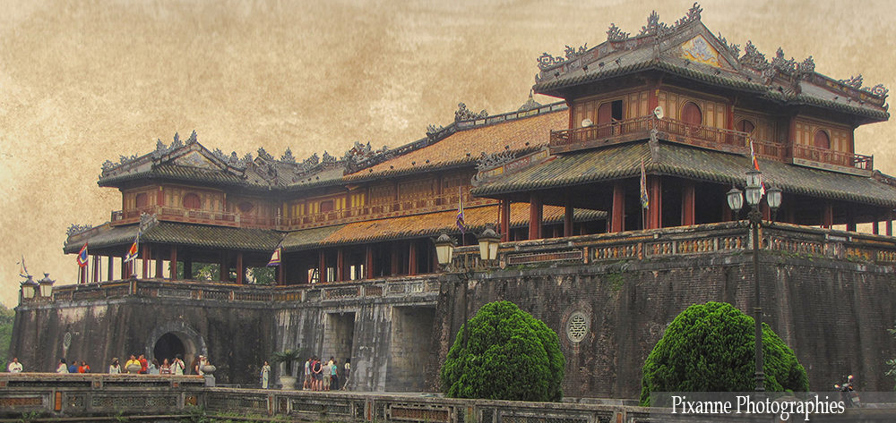 Asie, Vietnam, Hué, Citadelle, Palais Impérial, Souvenirs de Voyages, Pixanne Photographies