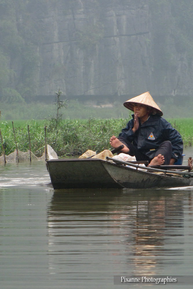 Asie, Vietnam, Baie D'Halong Terrestre, Ninh Binh, Tam Coc, Souvenirs de Voyages, Pixanne Photographies