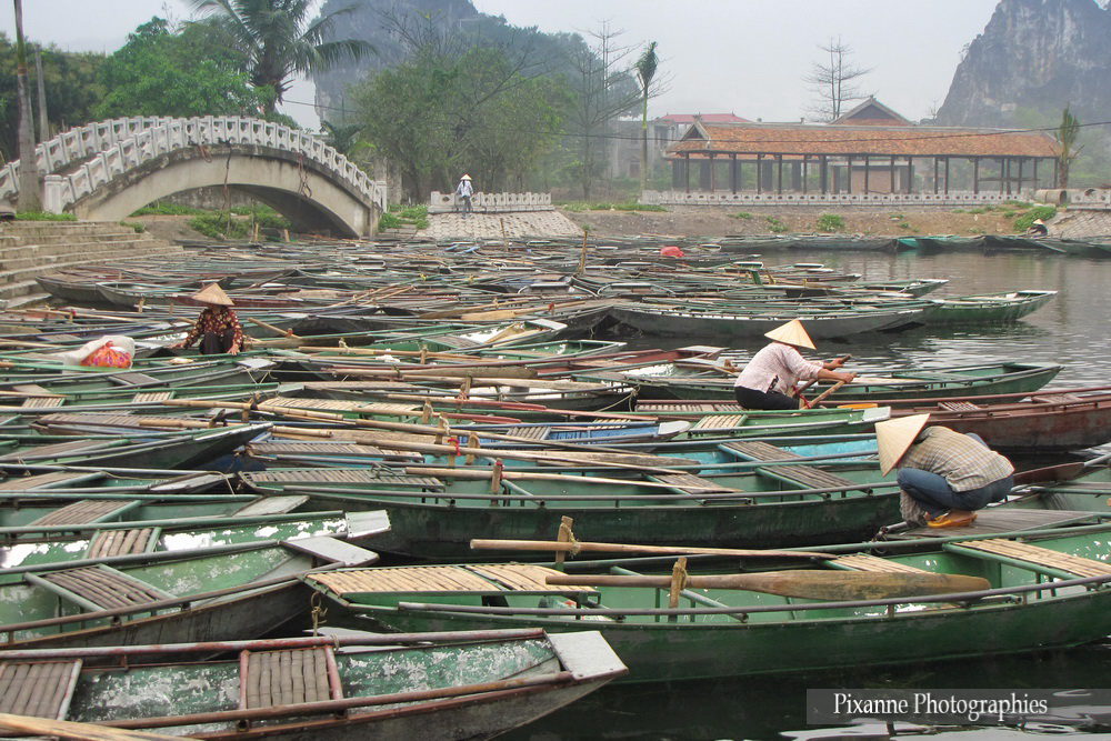 Asie, Vietnam, Baie D'Halong Terrestre, Ninh Binh, Tam Coc, Souvenirs de Voyages, Pixanne Photographies