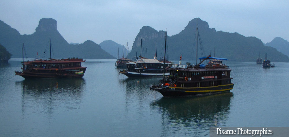 Asie, Vietnam, Baie d'Halong, Souvenirs de Voyages, Pixanne Photographies