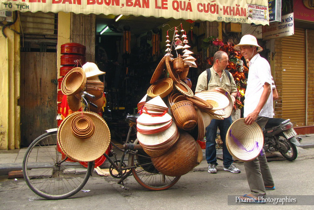 Asie, Vietnam, Hanoï, Quartier des 36 Rues, Souvenirs de Voyages, Pixanne Photographies
