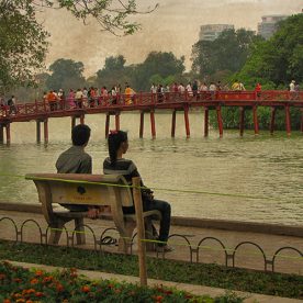 Asie, Vietnam, Hanoï, Lac Hoan Kiem, Souvenirs de Voyages, Pixanne Photographies