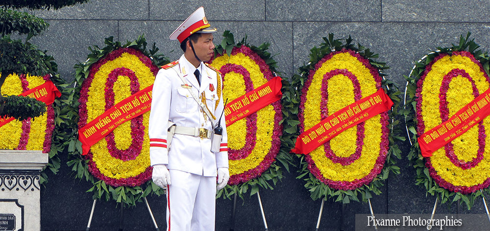 Asie, Vietnam, Hanoï, Mausolée de Hô Chi Minh, Souvenirs de Voyages, Pixanne Photographies