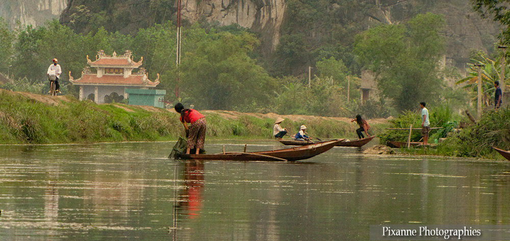 Asie, Vietnam, Baie D'Halong Terrestre, Ninh Binh, Tam Coc, Souvenirs de Voyages, Pixanne Photographies