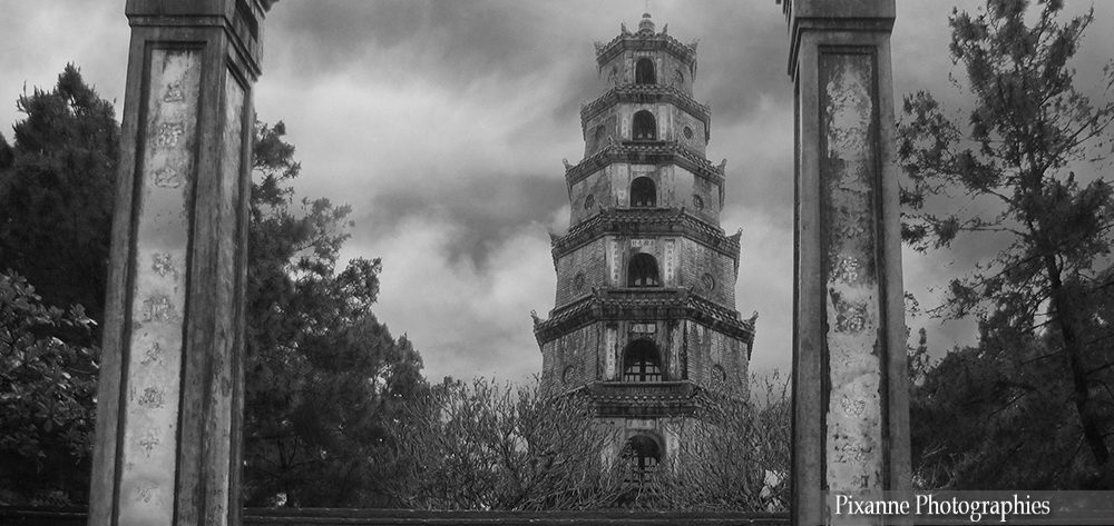 Asie, Vietnam, Hué, Pagode Thien Mu, Pagode de la Dame Céleste, Souvenirs de Voyages, Pixanne Photographies