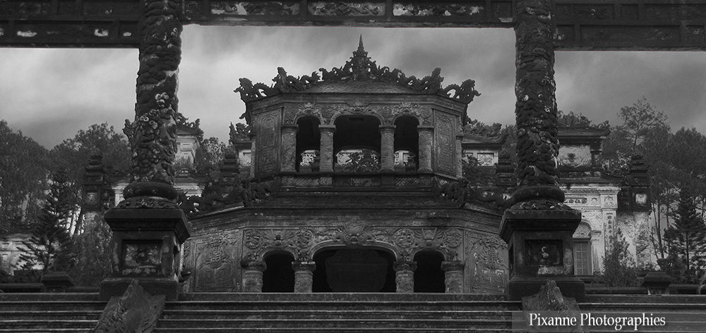 Asie, Vietnam, Hué, Tombeau de Khai Dinh, Souvenirs de Voyages, Pixanne Photographies