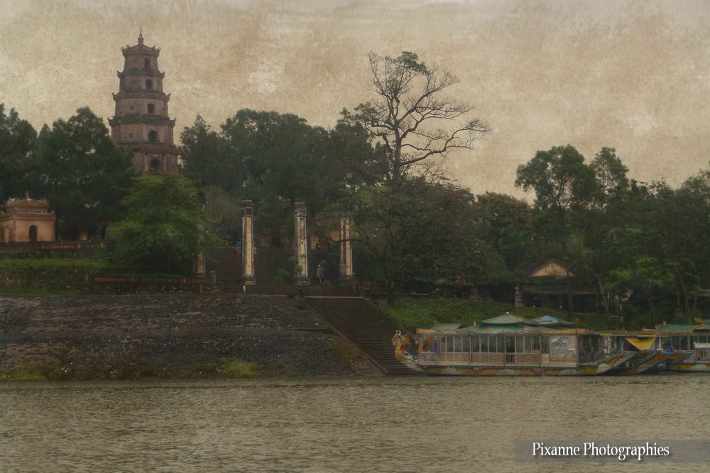 Asie, Vietnam, Hué, Pagode Thien Mu, Pagode de la Dame Céleste, Souvenirs de Voyages, Pixanne Photographies