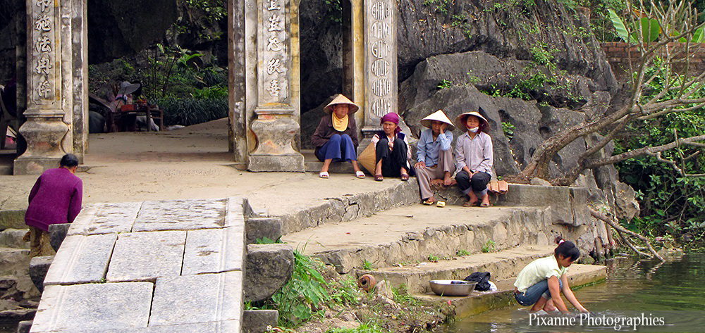Asie, Vietnam, Baie D'Halong Terrestre, Tam Coc, Bich Dong, Souvenirs de Voyages, Pixanne Photographies