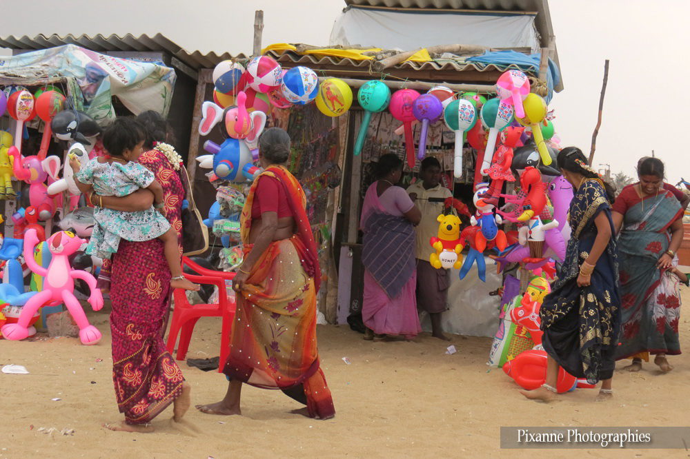 Inde du Sud, Tamil Nadu, Chennai, Plage, Souvenirs de Voyages, Pixanne Photographies
