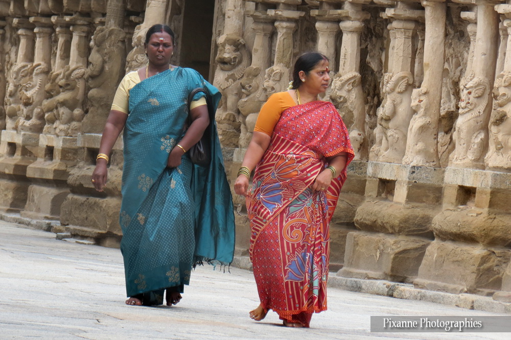 Asie, Inde du Sud, Tamil Nadu, kanchipuram, Kailasanathar Temple, Souvenirs de Voyages, Pixanne Photographies