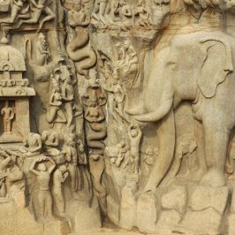 Asie, Inde du Sud, Tamil Nadu, Mahabalipuram, Descente du Gange, Souvenirs de Voyages, Pixanne Photographies
