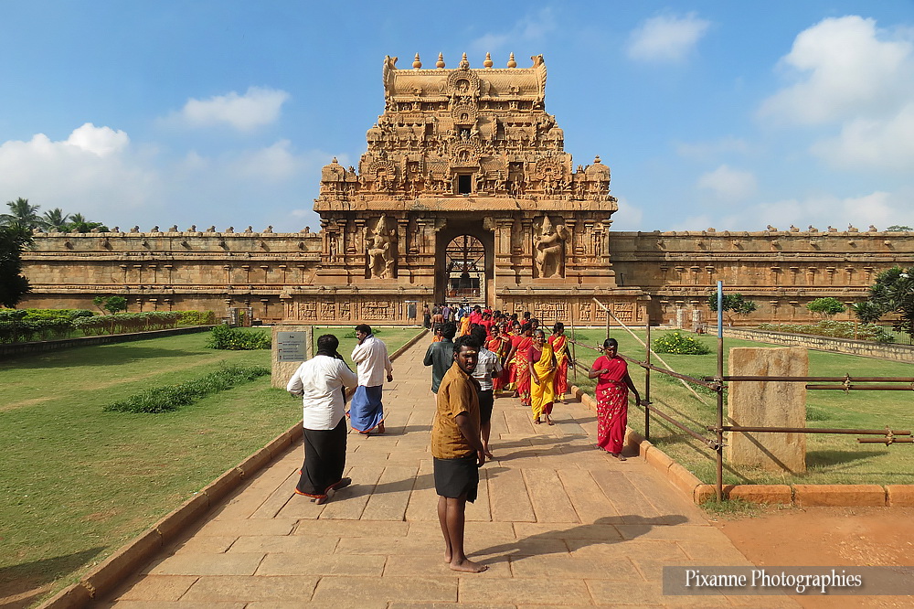 Asie, Inde du Sud, Tamil Nadu, Thanjavur, Tanjore, Brihadishvara Temple, Souvenirs de Voyages, Pixanne Photographies