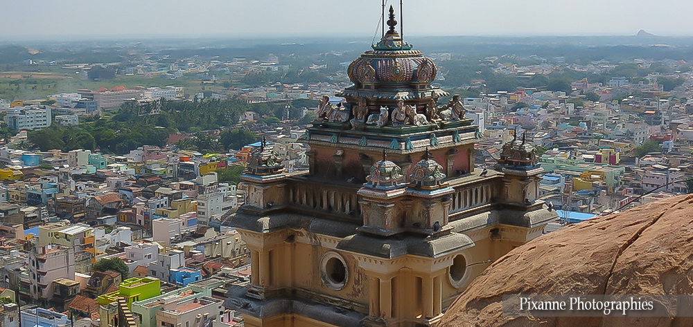Asie, Inde du Sud, Tamil Nadu, Trichy, Tiruchirappalli , Rock Fort, Souvenirs de Voyages, Pixanne Photographies