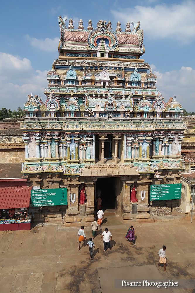 Asie, Inde du Sud, Tamil Nadu, Trichy, Srirangam, Sri Ranganathaswamy Temple, Souvenirs de Voyages, Pixanne Photographies