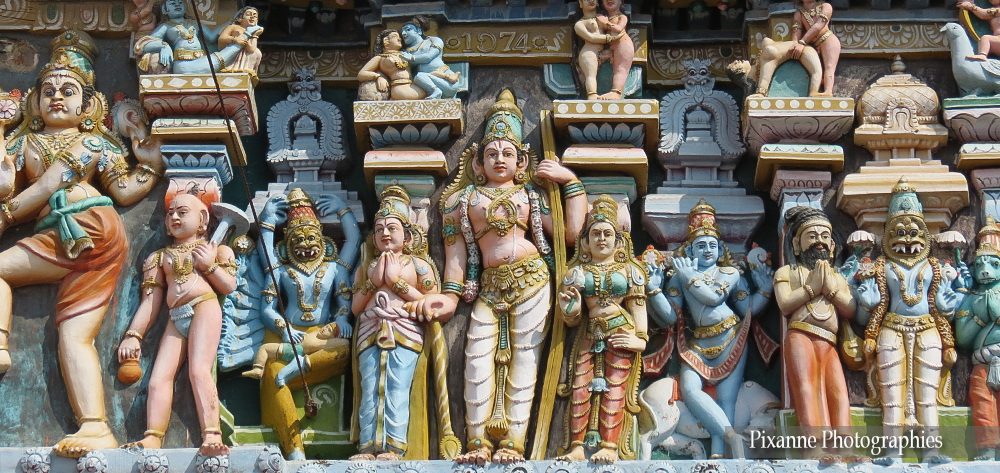Asie, Inde du Sud, Tamil Nadu, Trichy, Srirangam, Sri Ranganathaswamy Temple, Souvenirs de Voyages, Pixanne Photographies