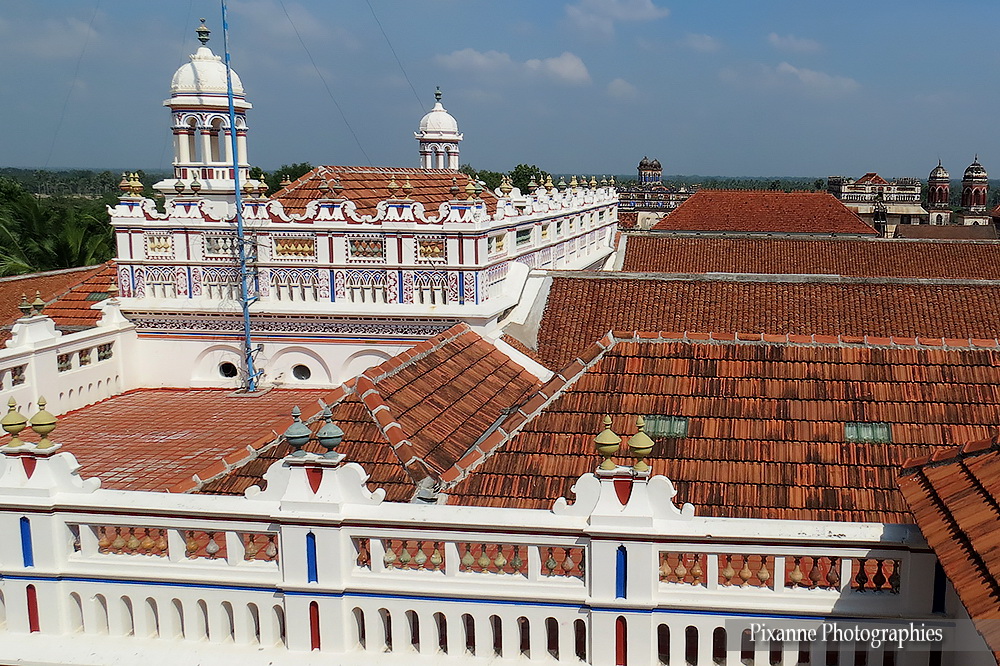 Asie, Inde du Sud, Tamil Nadu, Chettinad, Kadiapatti, Ramachandrapuram, Chidambara Vilas, Souvenirs de Voyages, Pixanne Photographies