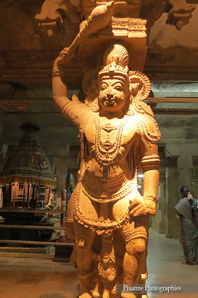 Asie, Inde du Sud, Tamil Nadu, Madurai, Meenakshi Temple, Thousand Pillar Mandapam, Sundareshvara, Souvenirs de Voyages, Pixanne Photographies