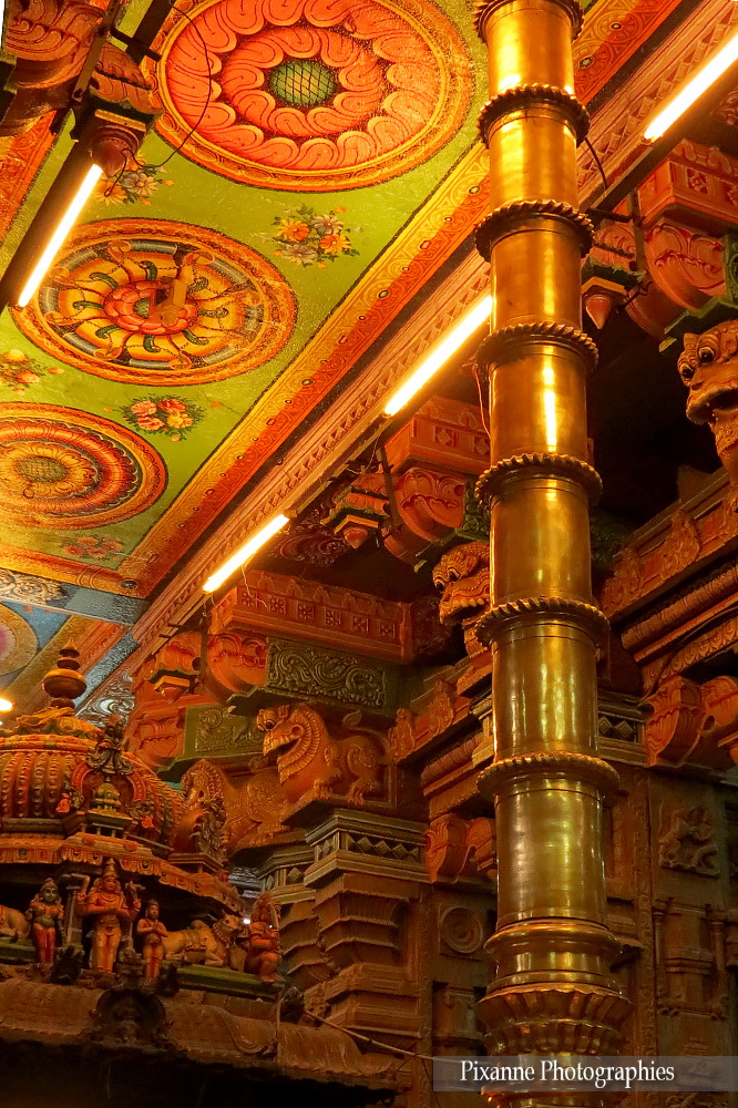 Asie, Inde du Sud, Tamil Nadu, Madurai, Meenakshi Temple, Sundareshvara, Kambathadi Mandapam, Souvenirs de Voyages, Pixanne Photographies