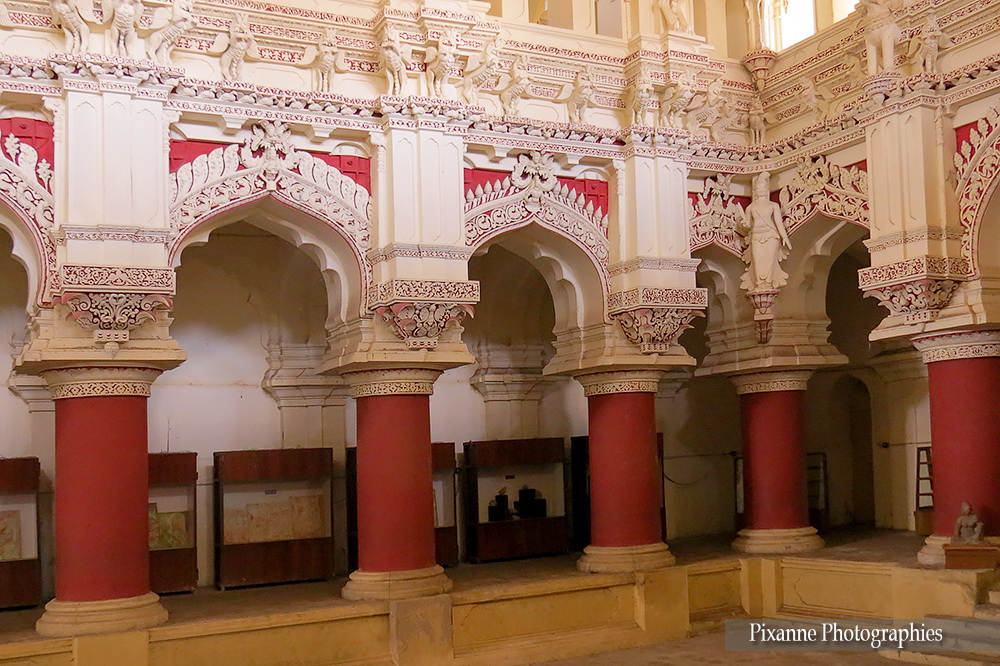 Asie, Inde du Sud, Tamil Nadu, Madurai, Thirumalai Nayakkar Palace, Souvenirs de Voyages, Pixanne Photographies