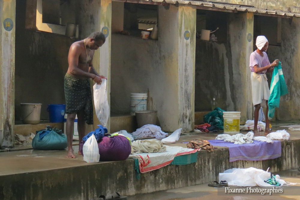 Asie, Inde du Sud, Kerala, Fort Kochi, Laverie, Souvenirs de Voyages, Pixanne Photographies