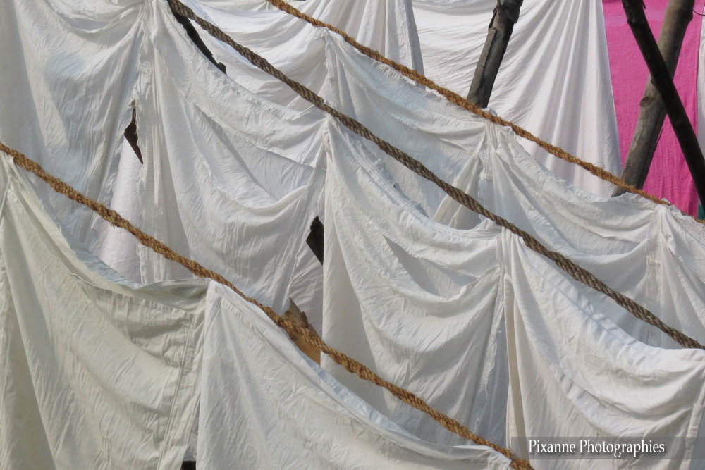 Asie, Inde du Sud, Kerala, Fort Kochi, Laverie, Souvenirs de Voyages, Pixanne Photographies