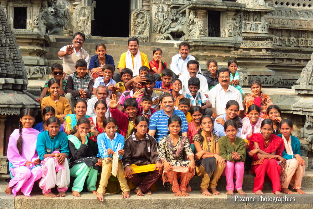 Asie, Inde du Sud, Karnataka, Belur, Chennakesava Temple, Photo de classe, Souvenirs de Voyages, Pixanne Photographies