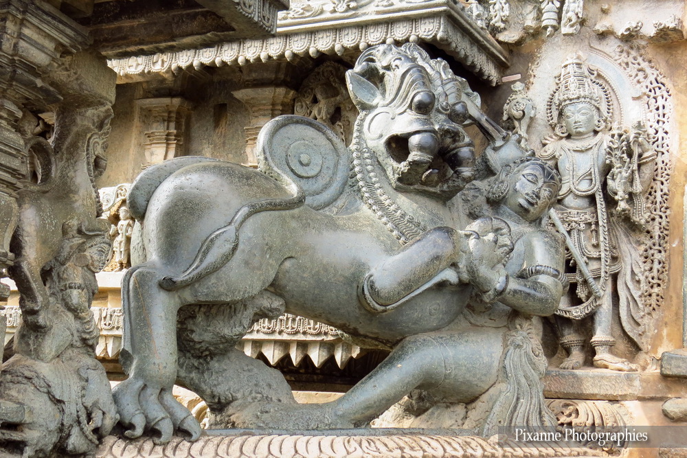 Asie, Inde du Sud, Karnataka, Belur, Chennakesava Temple, Hoysala, Souvenirs de Voyages, Pixanne Photographies