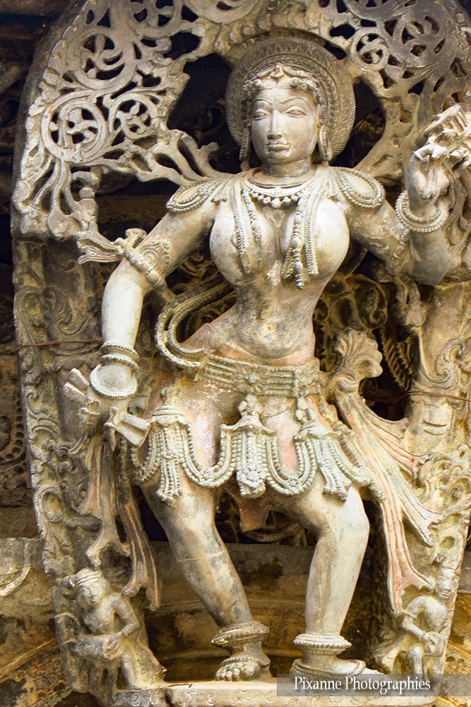Asie, Inde du Sud, Karnataka, Belur, Chennakesava Temple, Madanikas, Souvenirs de Voyages, Pixanne Photographies