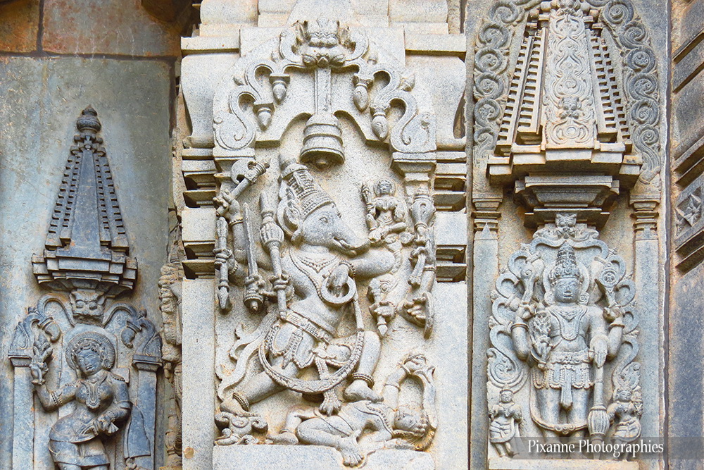 Asie, Inde du Sud, Karnataka, Belur, Chennakesava Temple, Vishnu, Varaha, Souvenirs de Voyages, Pixanne Photographies