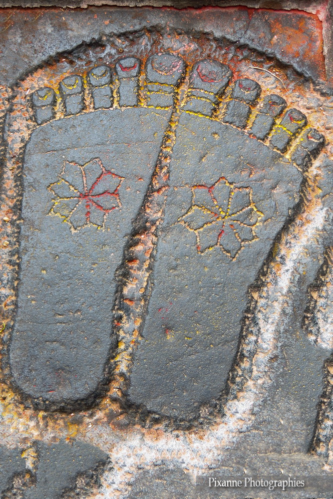 Asie, Inde du Sud, Karnataka, Belur, Chennakesava Temple, Pieds de Vishnu, Souvenirs de Voyages, Pixanne Photographies