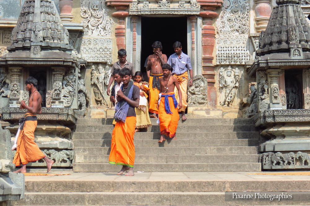Asie, Inde du Sud, Karnataka, Belur, Chennakesava Temple, Hoysala, Souvenirs de Voyages, Pixanne Photographies