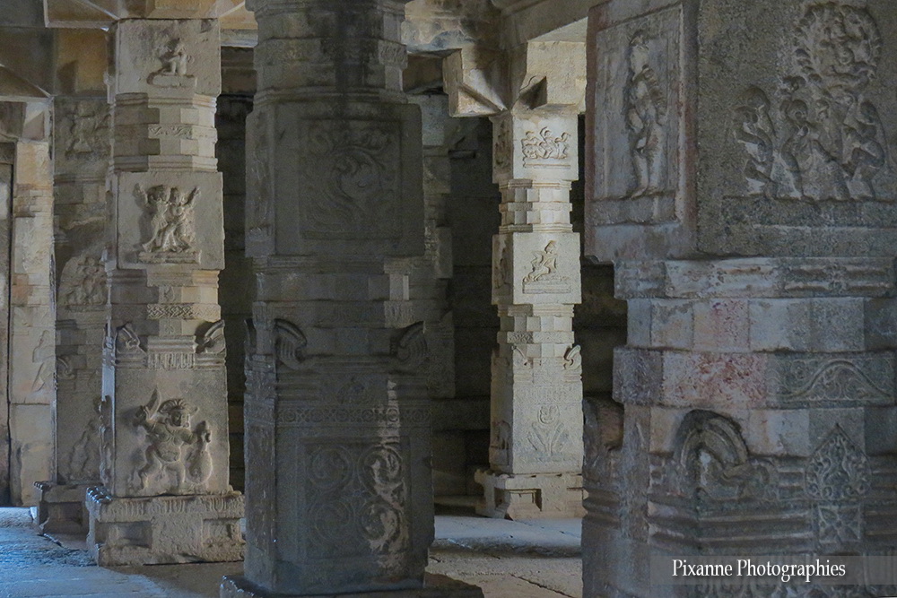 Asie, Inde du Sud, Karnataka, Hampi, Vijya Vittala Temple, Sanctuaire, Souvenir de Voyages, Pixanne Photographies