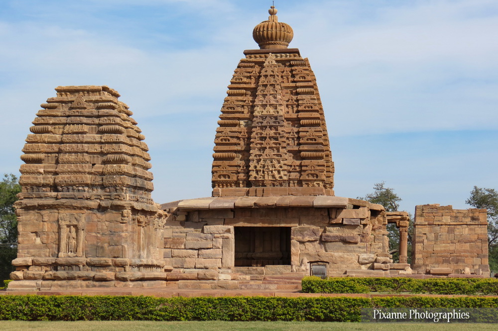 Asie, Inde du Sud, Karnataka, Pattadakal, Complexe sacré, Kadasiddhesvara temple,  Galaganatha Temple, Souvenirs de Voyages, Pixanne Photographies