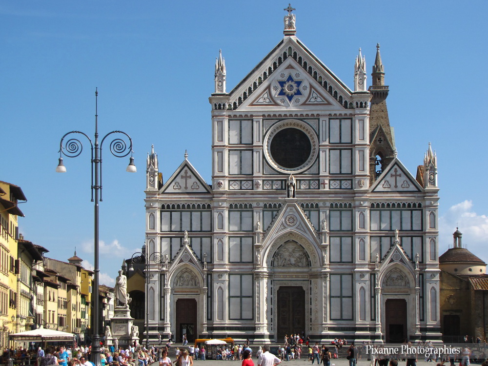 Europe, Italie, Florence, Jour 05, Santa Croce, Souvenirs de Voyages, Pixanne Photographies