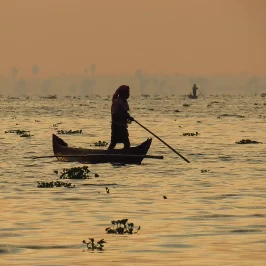asie, inde, inde du sud, kumarakom, lac vembanad, bateau, souvenirs de voyages, pixanne photographies