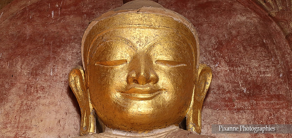 asie, myanmar, birmanie, bagan, dhammayangyi temple, buddha, souvenirs de voyage, pixanne photogrpahies