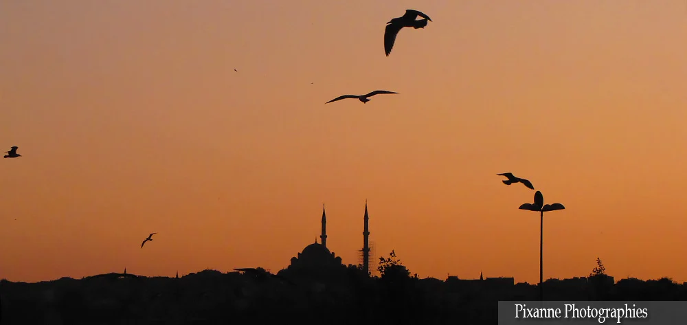 europe, asie, turquie, istanbul, coucher de soleil, souvenirs de voyages, pixanne photographies
