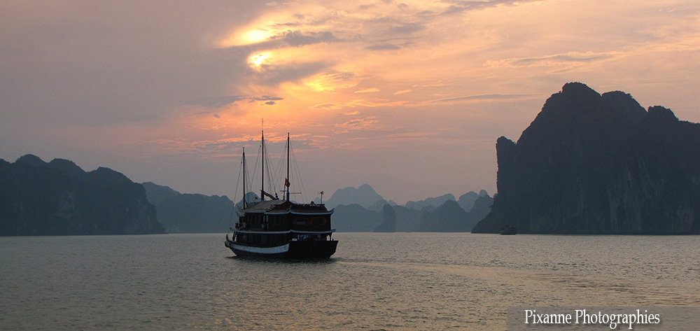 asie, vietnam, baie d halong, croisiere, souvenirs de voyages, pixanne photographies