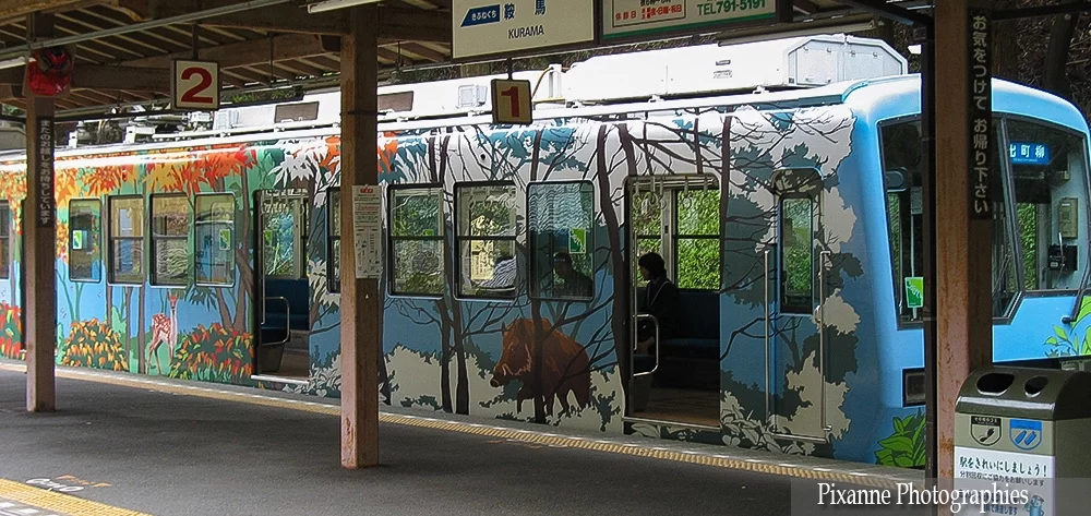 Asie, Japon, Mont Kurama, Kurama, Train, Souvenirs de Voyages, Pixanne Photographies