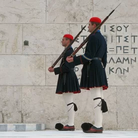Europe, Grèce, Attique, Athènes, Place Syntagma, Relève de la Garde, Evzone, souvenirs de voyages, Pixanne Photographies