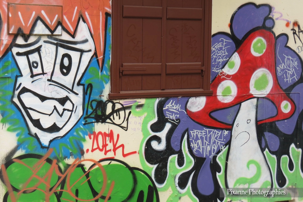 Europe, Grèce, Attique, Athènes, Fresque Murale, Street Art, Souvenirs de Voyages, Pixanne Photographies