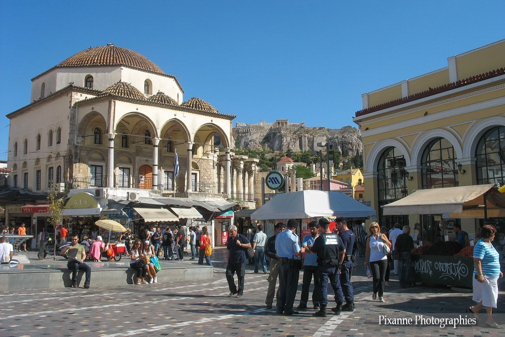 Europe, Grèce, Attique, Athènes, Monastiraki, Souvenirs de Voyages, Pixanne Photographies