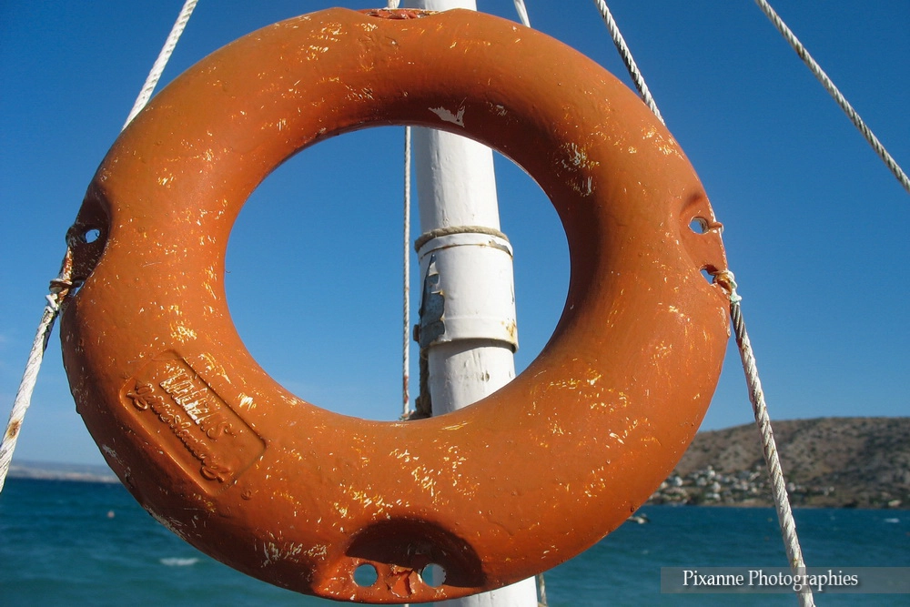 Europe, Grèce, Iles Saroniques, Salamina, Salamine, Bouée, Souvenirs de Voyages, Pixanne Photographies