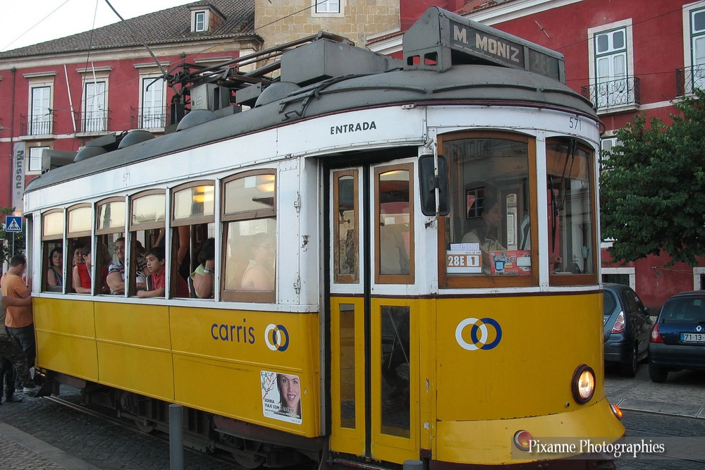 Europe, Portugal, Lisbonne, Electrico 28, Alfama, Souvenirs de Voyages, Pixanne Photographies