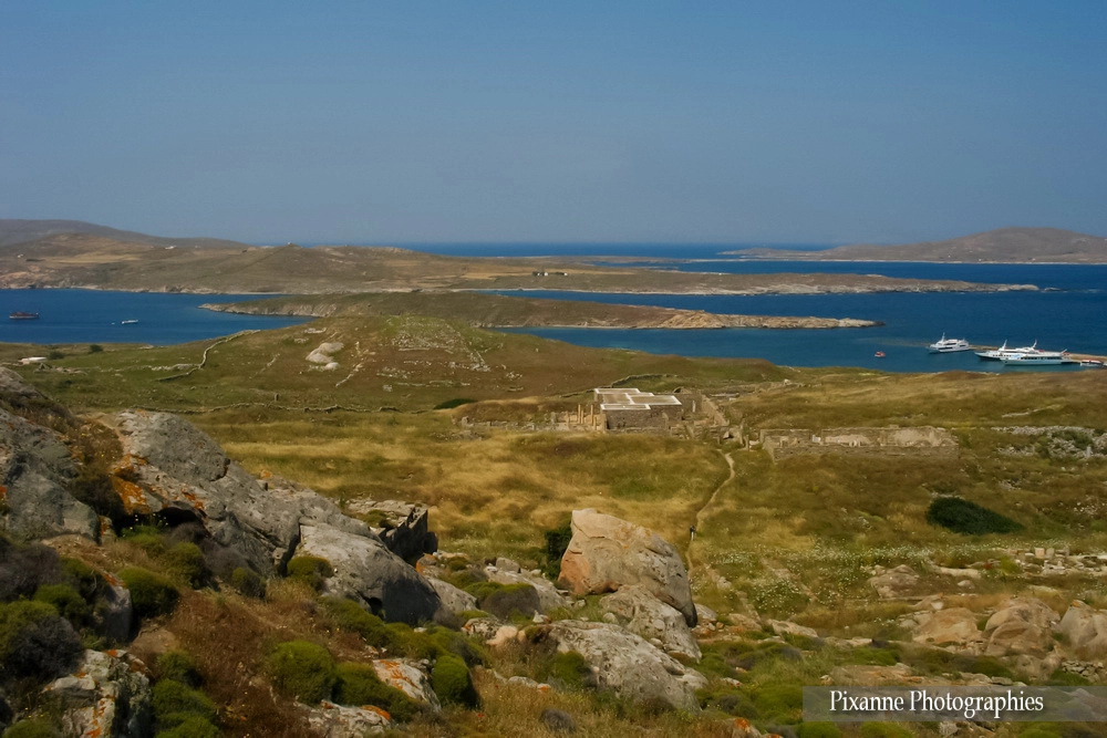 Europe, Grèce, Cyclades, Delos, Mont Cynthe, Souvenirs de Voyages, Pixanne Photographies