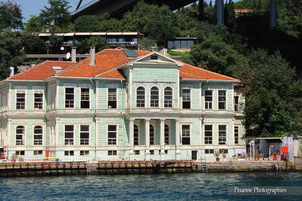 Asie, Europe, Turquie, Istanbul, Bosphore, Yali, Manoir du Sultan Hatice, Souvenirs de Voyages, Pixanne Photographies