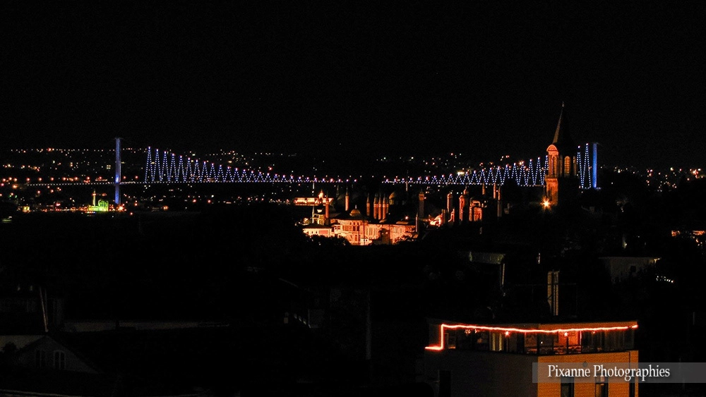 Asie, Europe, Turquie, Istanbul, Bosphore, Pont du Bosphore, Pont des Martyrs du 15 Juillet, Souvenirs de Voyages, Pixanne Photographies